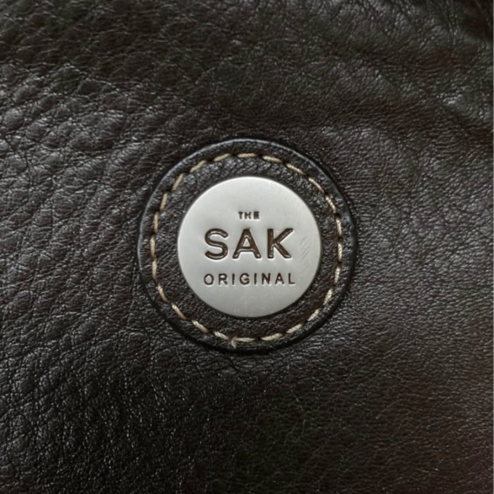 THE SAK vintage brown leather sling bag - Picture 5 of 5